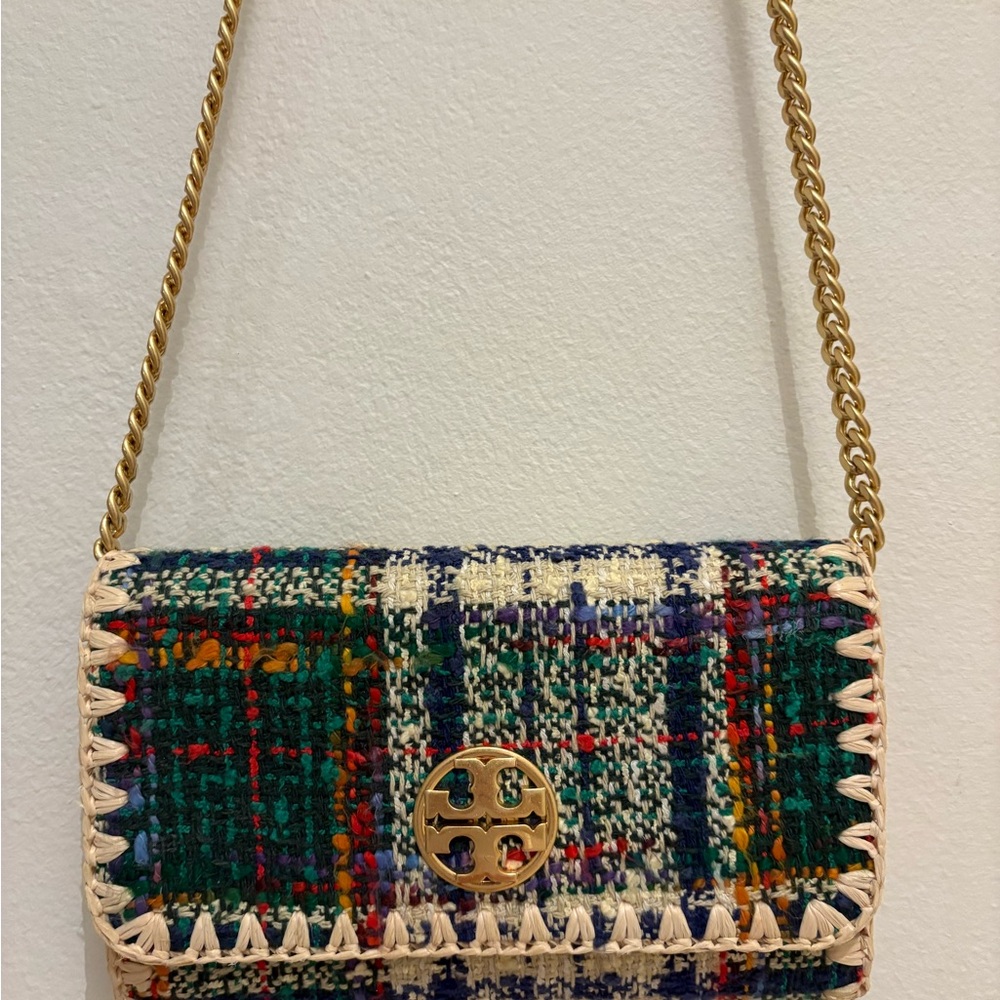 Tory Burch Willa Tweed shoulder bag
